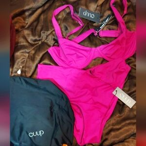 CUUP Two Piece 🩷 Electric 🩷 Pink 🩷 Swimsuit